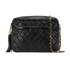 Vintage Tassel Crossbody, &pound;2,500, Handbags, Black, Lambskin Leather, Front view
